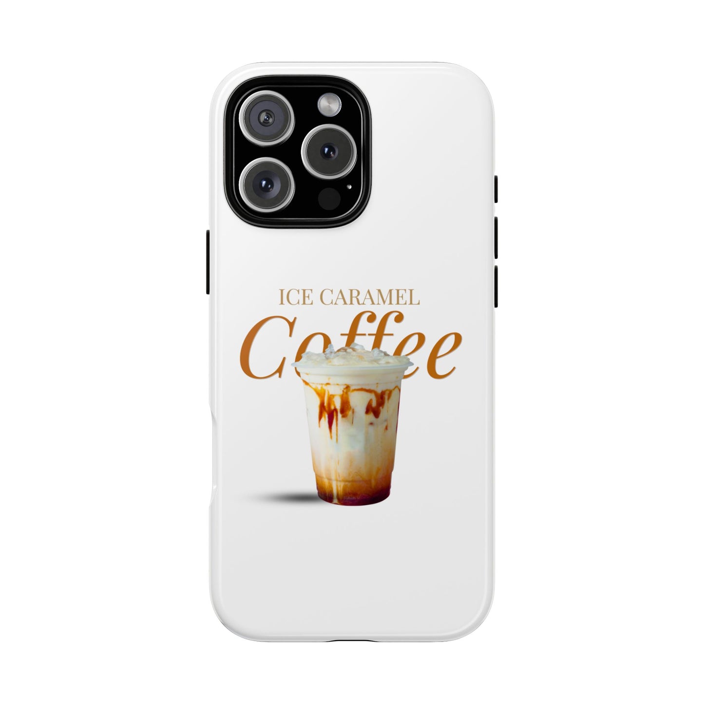 Ice Caramel Coffee Phone Case - Tough Cases for Coffee Lovers