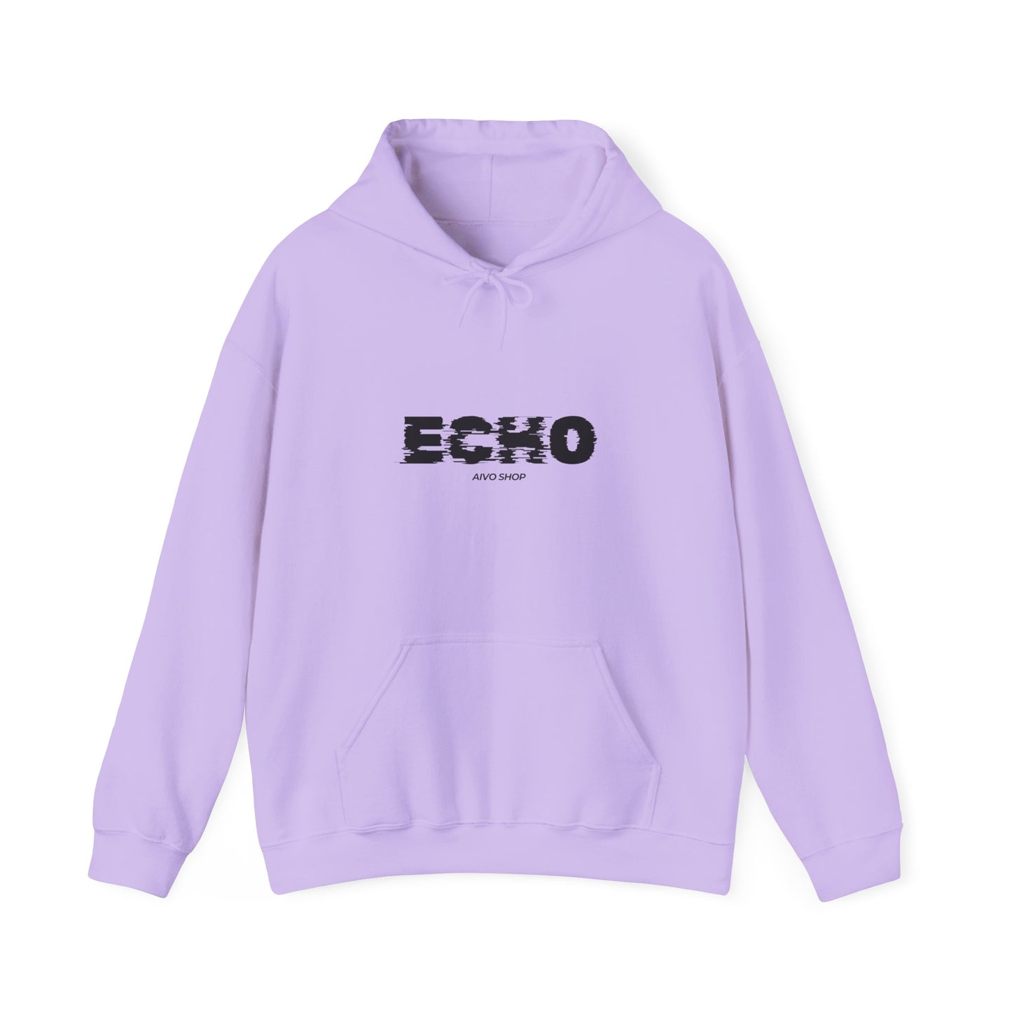 Echo Graphic Unisex Heavy Blend Hoodie - Cozy Urban Style