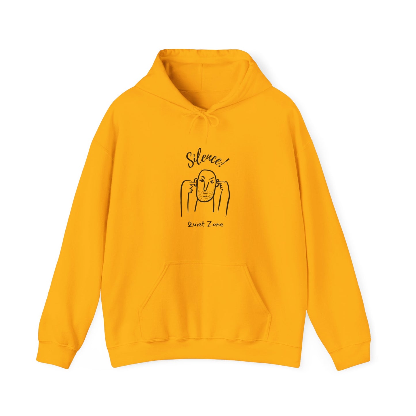 Quiet Zone Hoodie - Cozy Unisex Sweatshirt for Relaxation