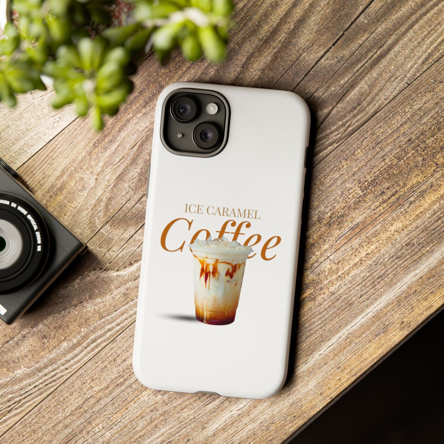 Ice Caramel Coffee Phone Case - Tough Cases for Coffee Lovers