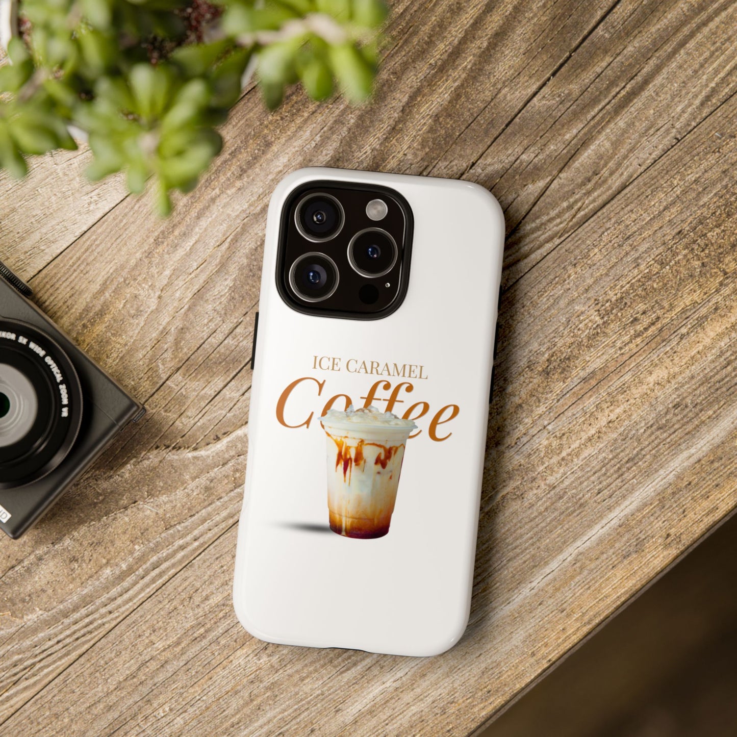 Ice Caramel Coffee Phone Case - Tough Cases for Coffee Lovers