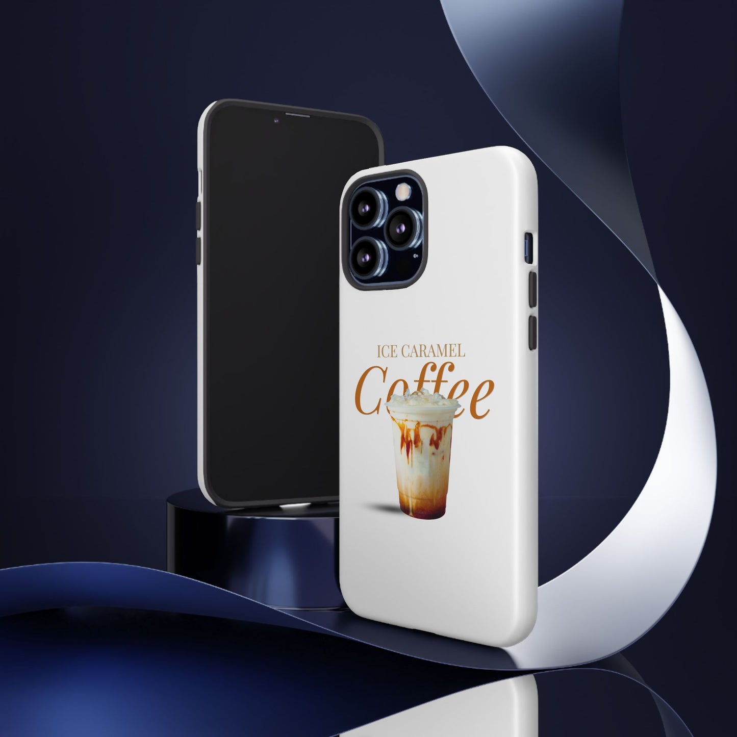 Ice Caramel Coffee Phone Case - Tough Cases for Coffee Lovers
