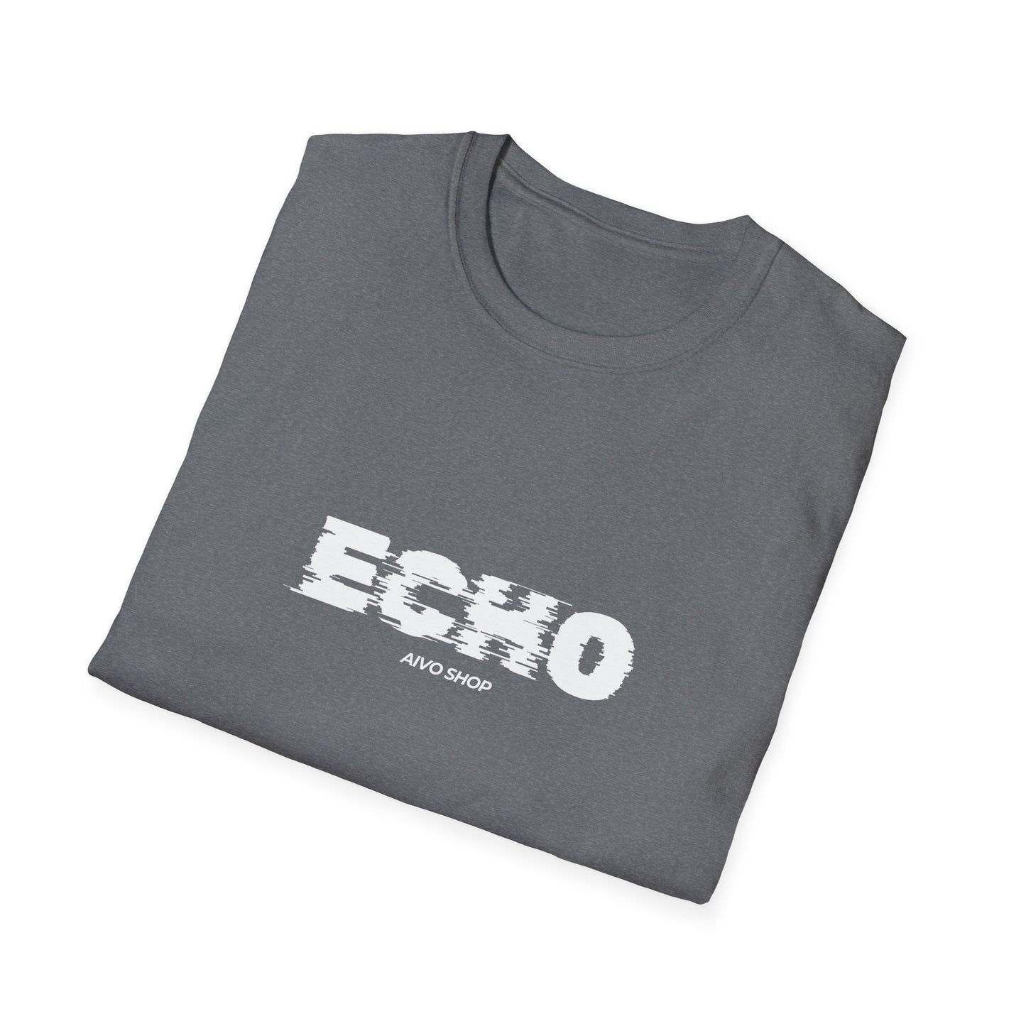 Echo Unisex Softstyle T-Shirt - Casual Oversized Tee for Everyday Wear