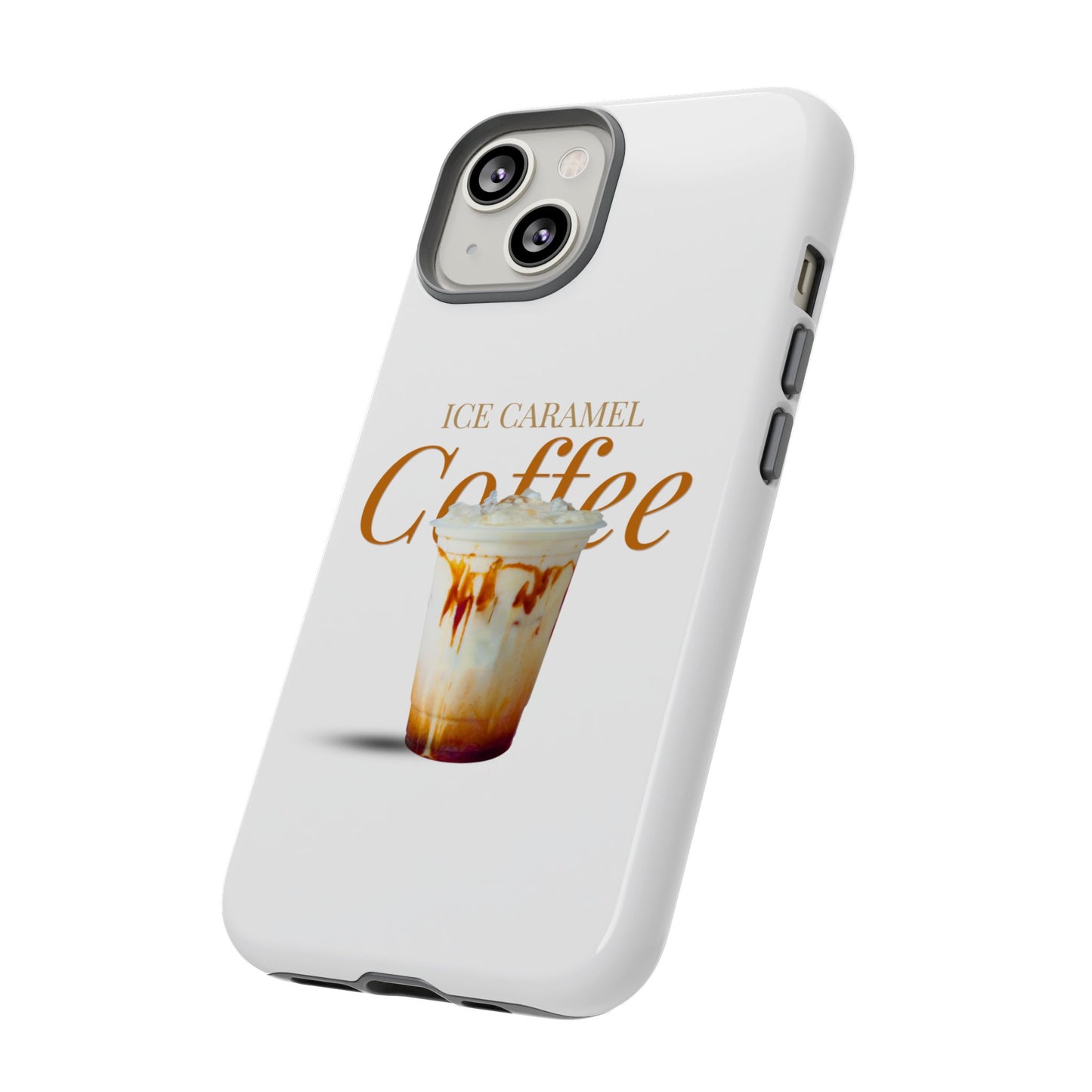 Ice Caramel Coffee Phone Case - Tough Cases for Coffee Lovers