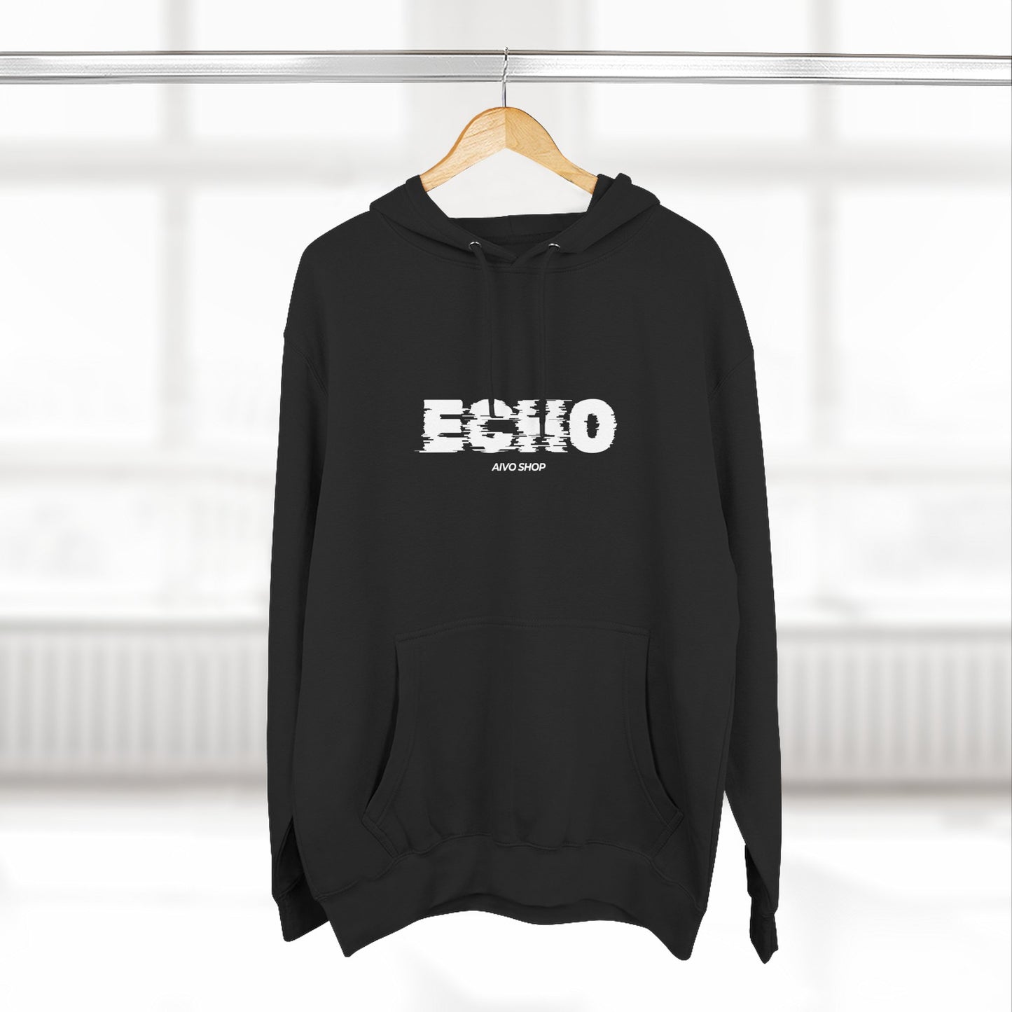 Stylish Three-Panel Fleece Hoodie - Casual Comfort for Everyday Wear