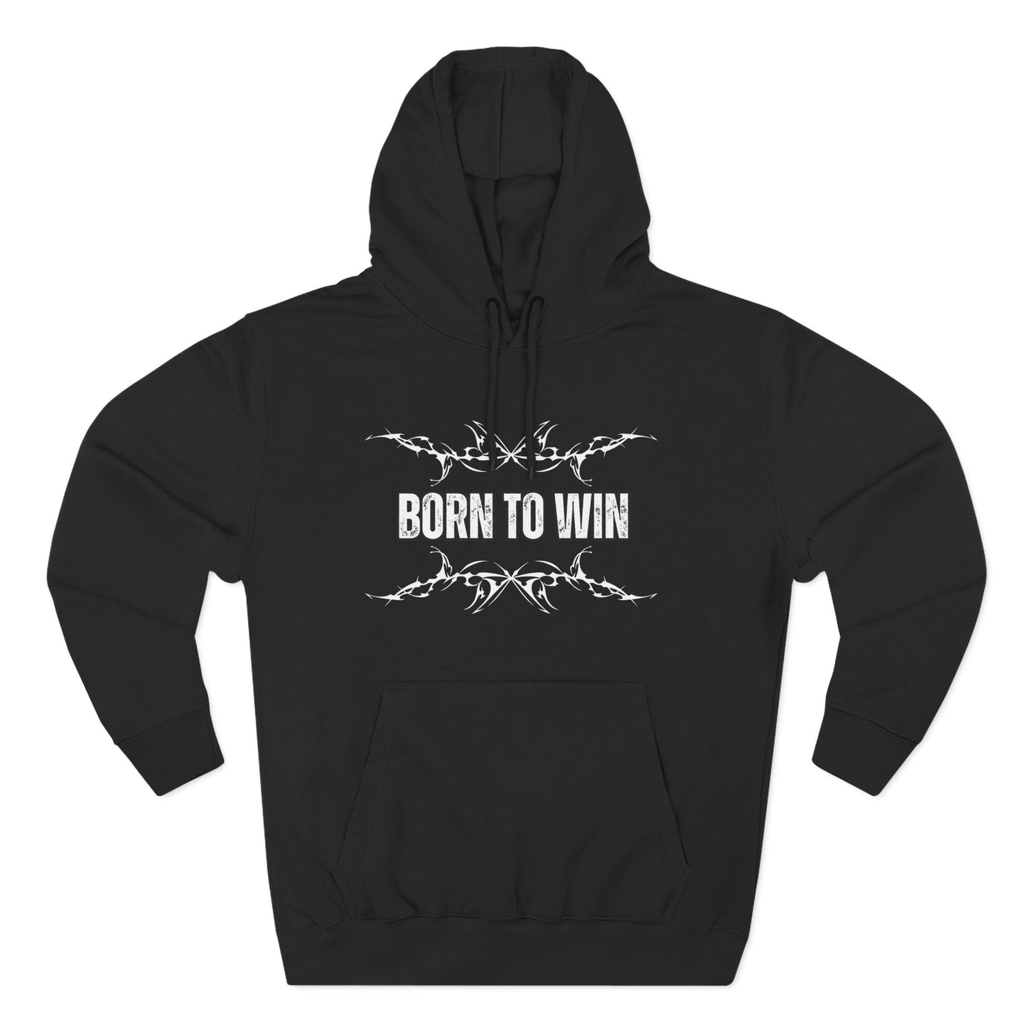 Born to Win Fleece Hoodie - Stylish & Motivational Apparel