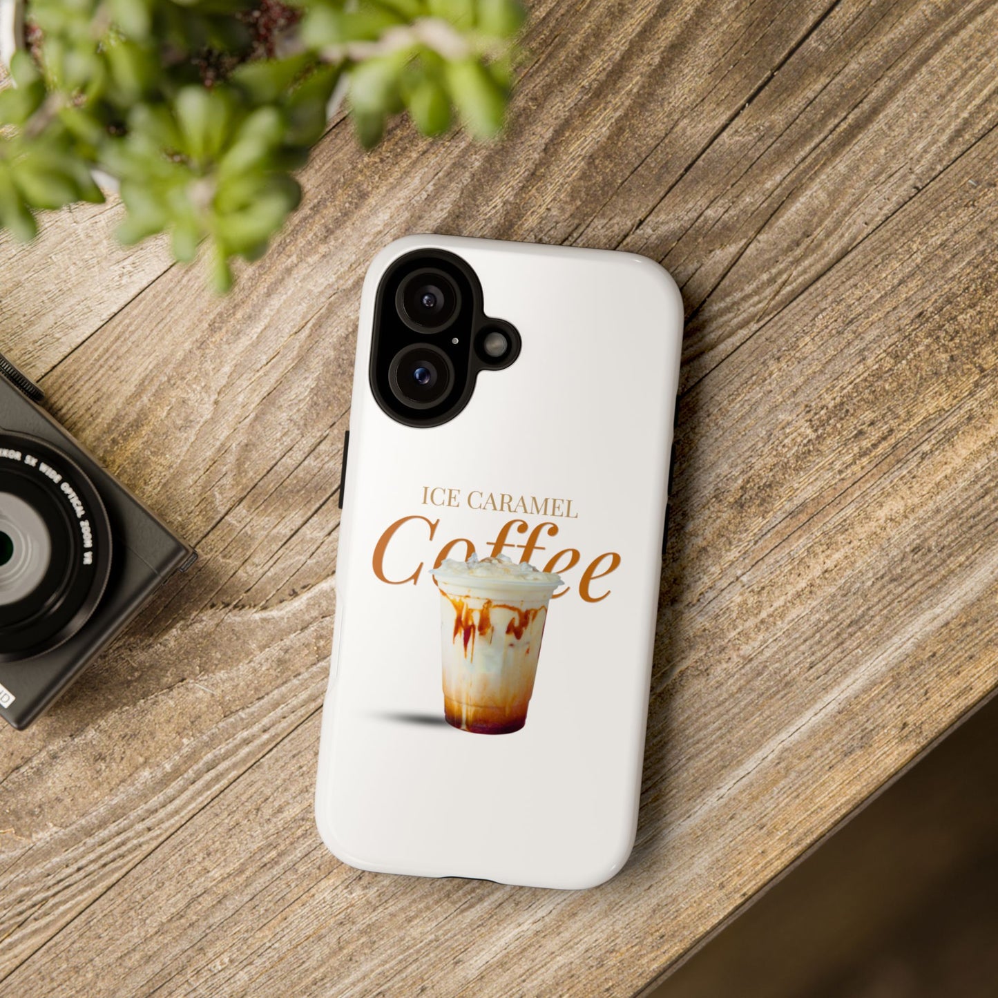 Ice Caramel Coffee Phone Case - Tough Cases for Coffee Lovers