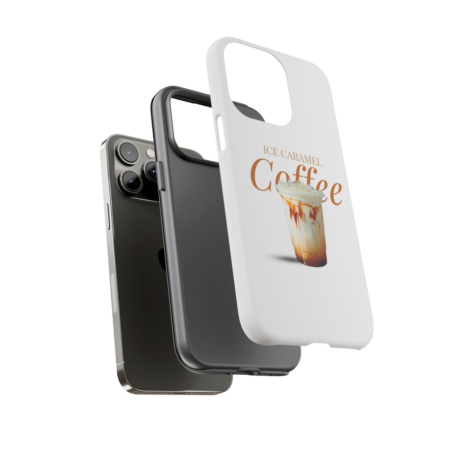 Ice Caramel Coffee Phone Case - Tough Cases for Coffee Lovers