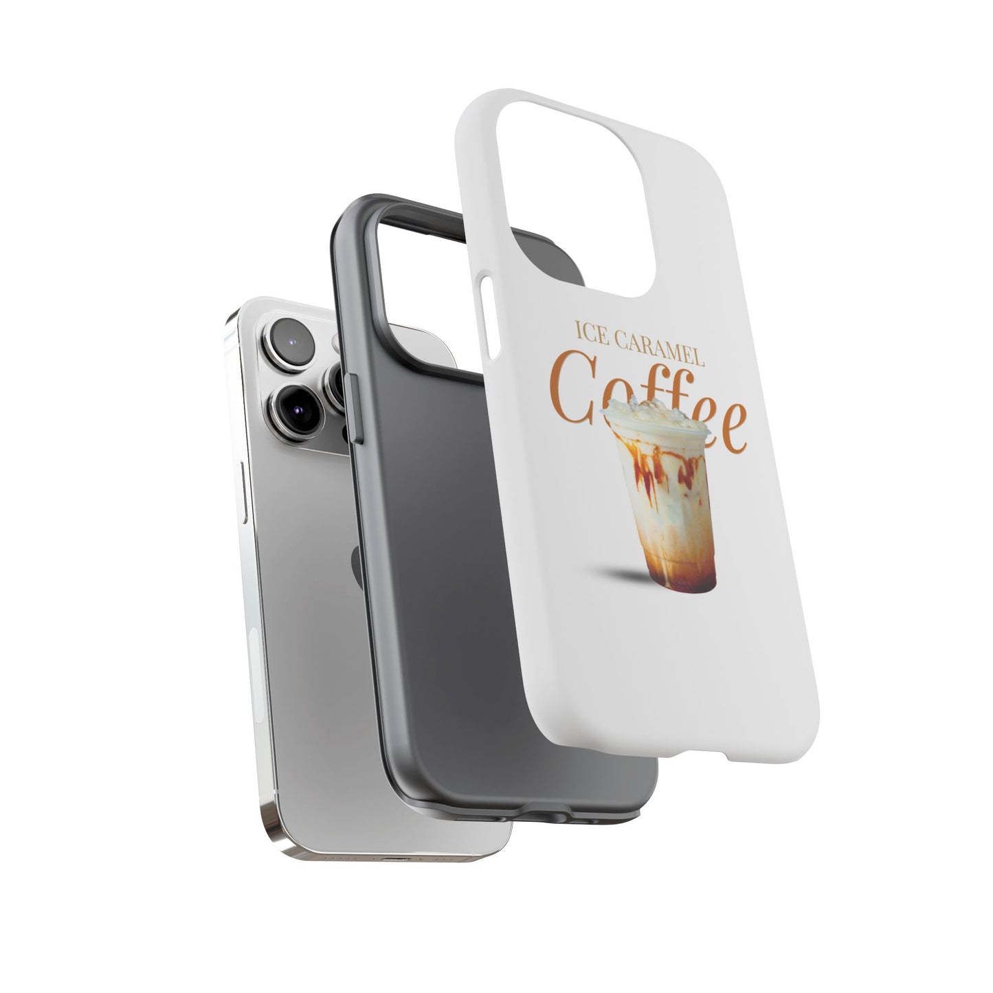 Ice Caramel Coffee Phone Case - Tough Cases for Coffee Lovers