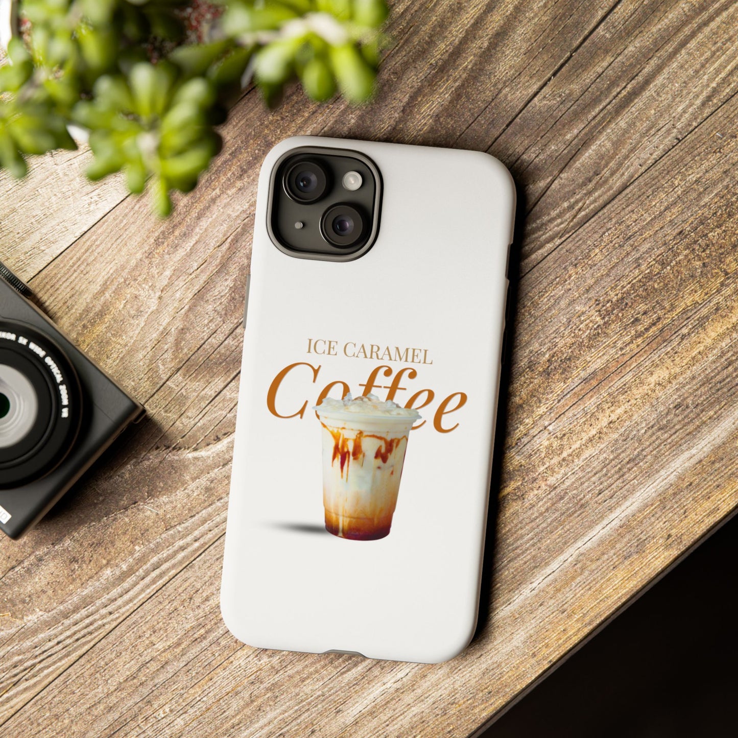 Ice Caramel Coffee Phone Case - Tough Cases for Coffee Lovers