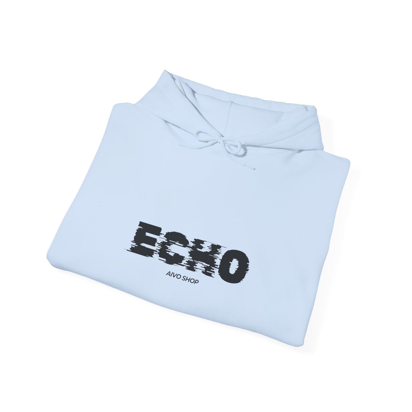 Echo Graphic Unisex Heavy Blend Hoodie - Cozy Urban Style