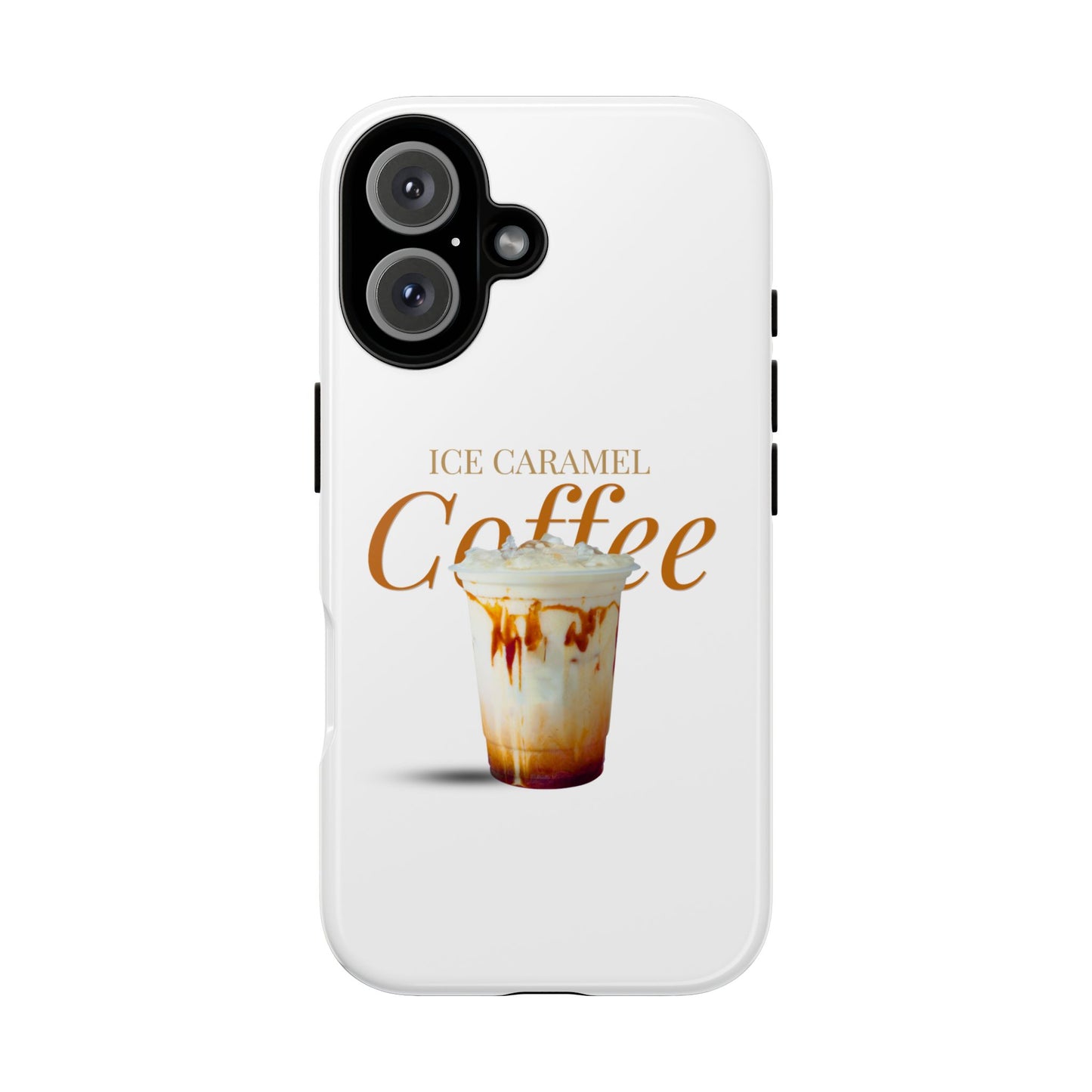 Ice Caramel Coffee Phone Case - Tough Cases for Coffee Lovers