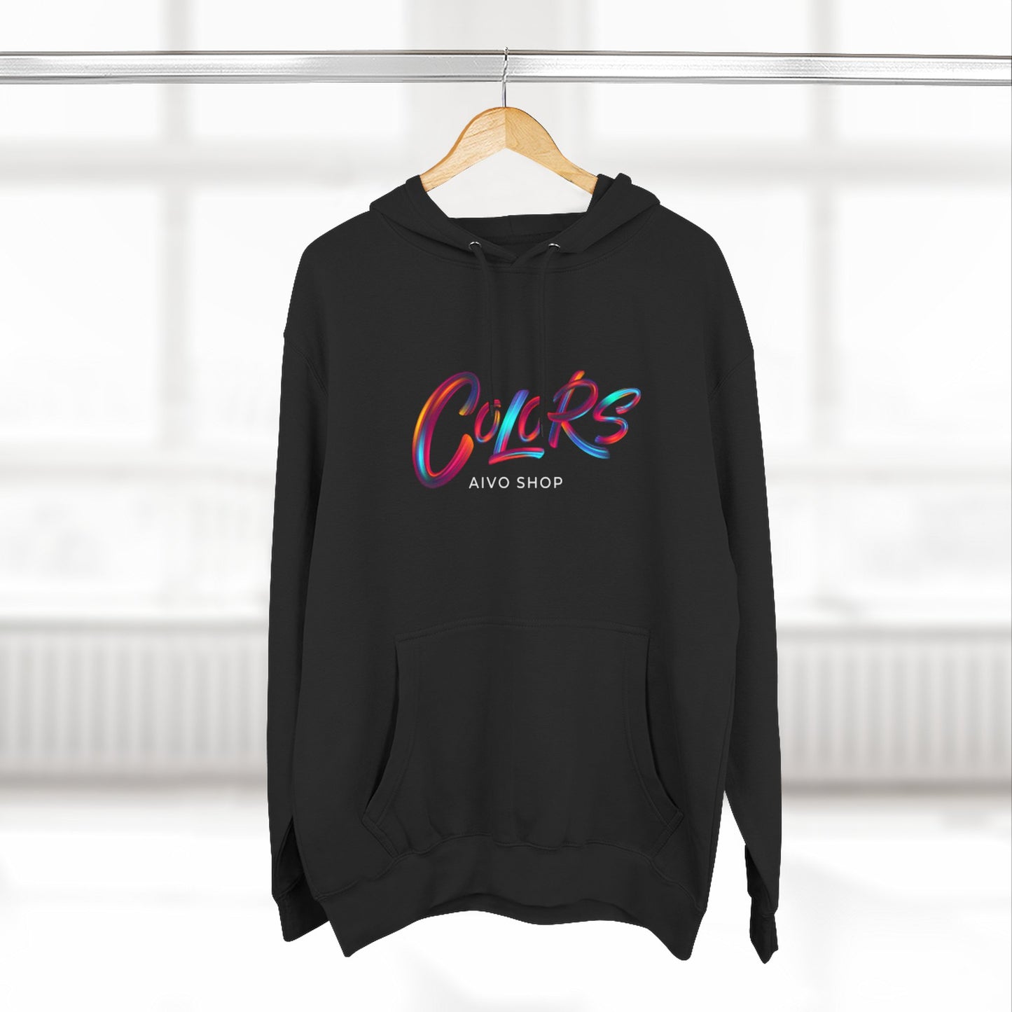 Three-Panel Fleece Hoodie - Colors