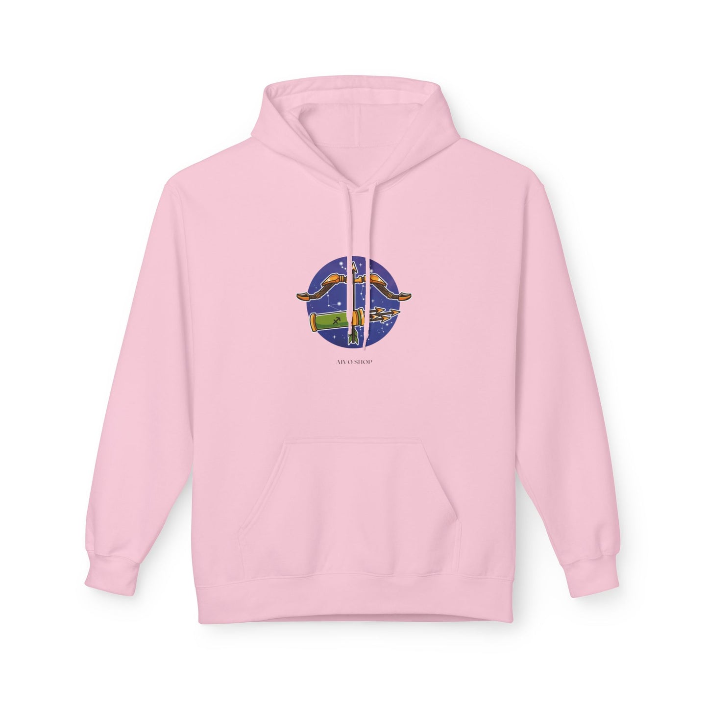 Sagittarius Zodiac Hoodie - Unisex Midweight Softstyle Fleece