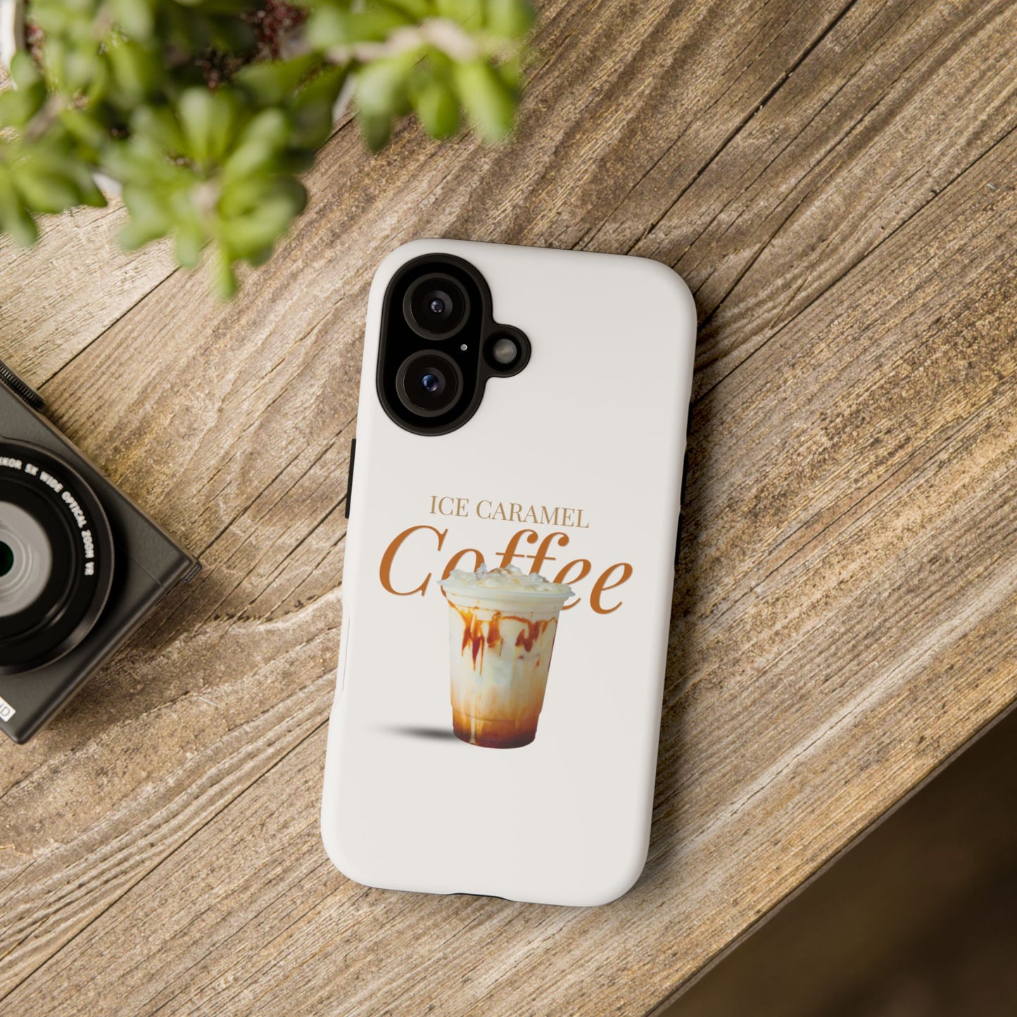 Ice Caramel Coffee Phone Case - Tough Cases for Coffee Lovers