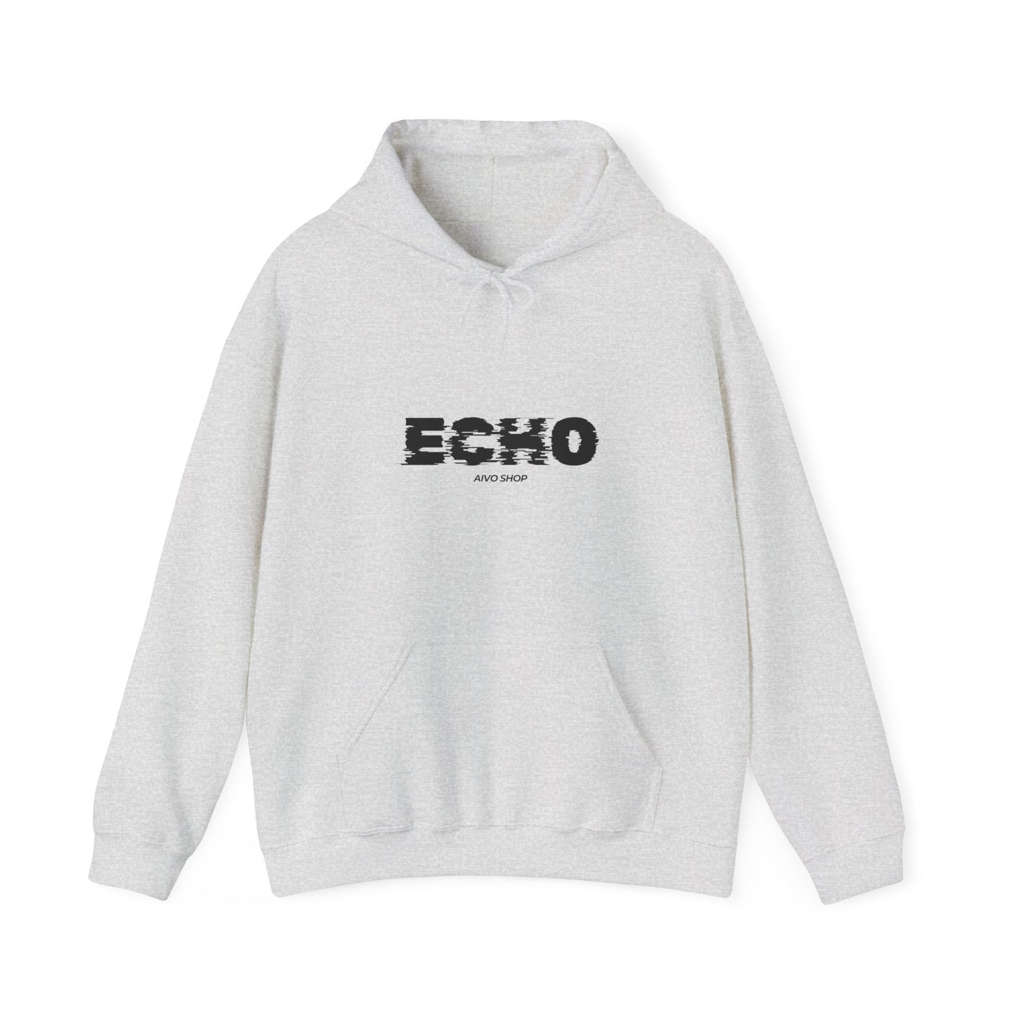 Echo Graphic Unisex Heavy Blend Hoodie - Cozy Urban Style