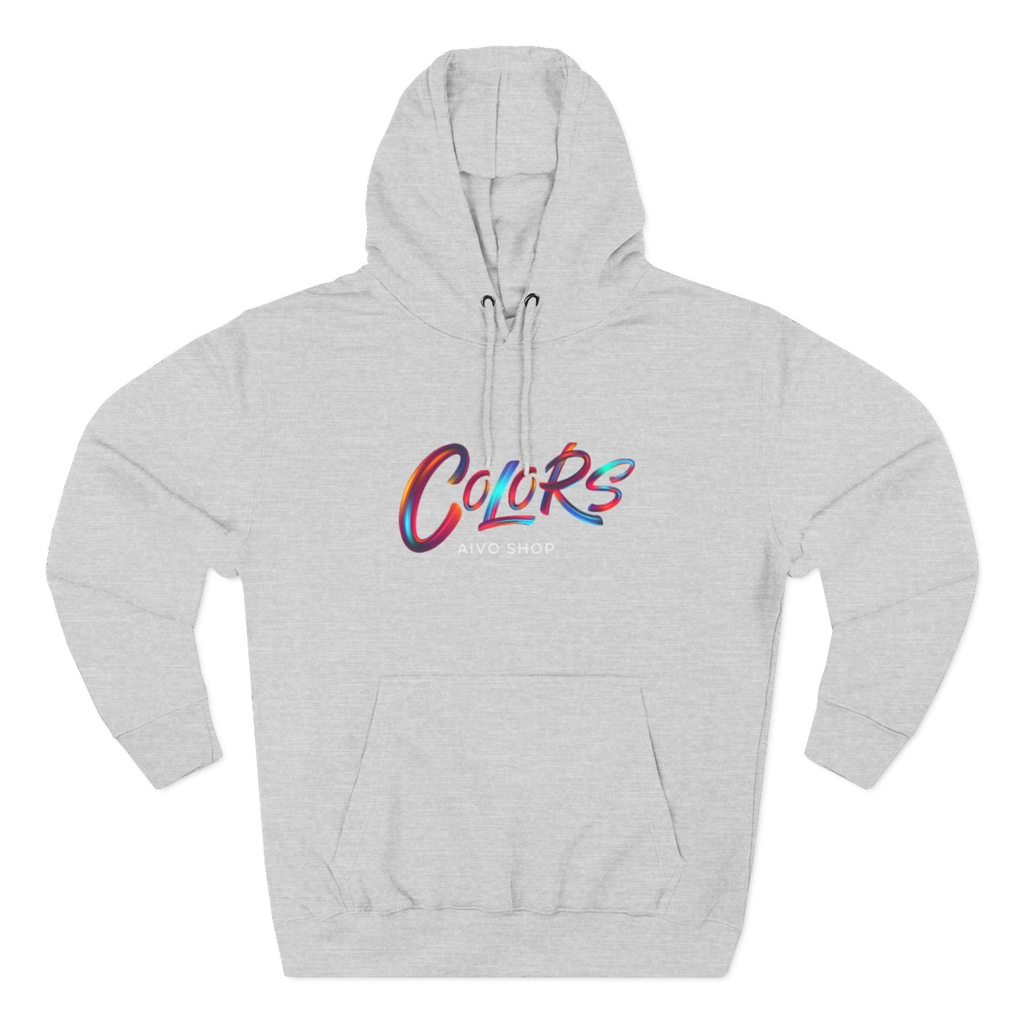 Three-Panel Fleece Hoodie - Colors