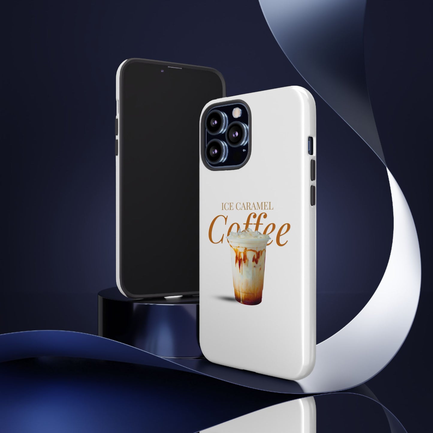 Ice Caramel Coffee Phone Case - Tough Cases for Coffee Lovers